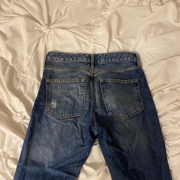 Ripped High-Waisted Boyfriend Jeans Topshop - Picture 5 of 5